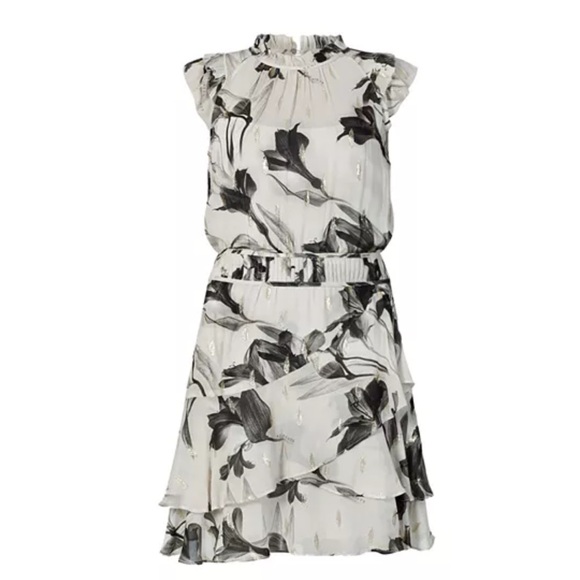 All Saints Caylan Iris Mini Dress - Picture 9 of 16